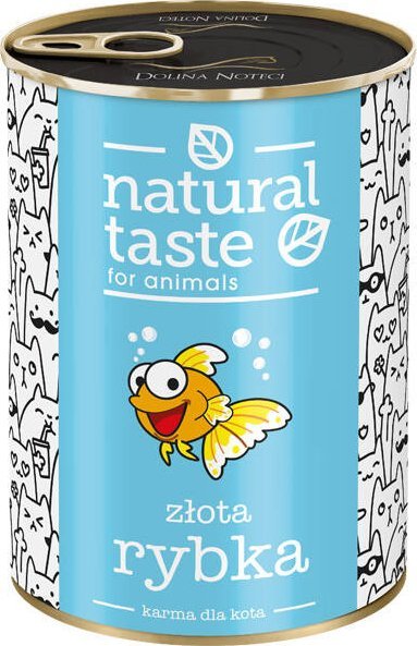 Mokra karma dla kota Natural Taste Złota Rybka danie z sardynki 400 g