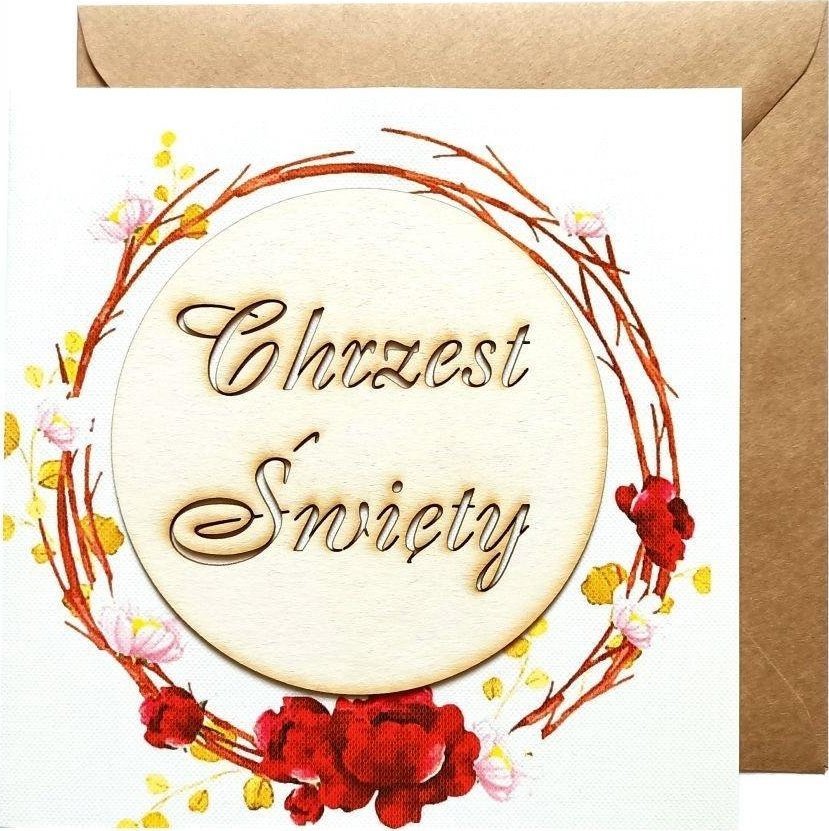 Naem Kartka Chrzest Święty