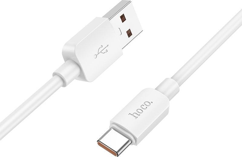 Kabel USB Hoco HOCO kabel USB A do Typ C PD 6A 100W X96 1 m biały