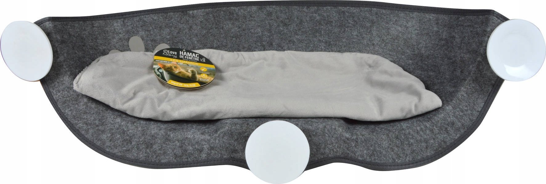 Homea Hamak dla kota do zamontowania na oknie