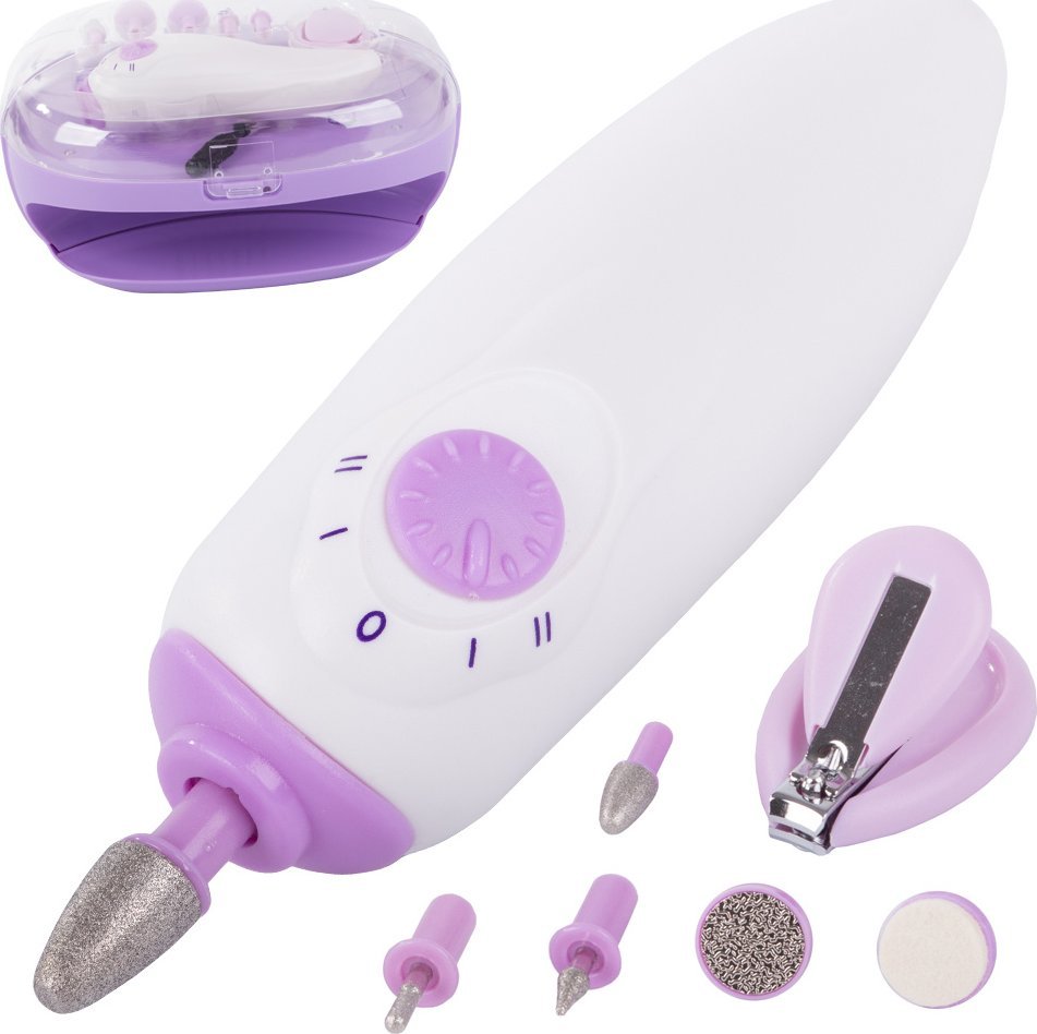 Verk Frezarka do paznokci manicure pedicure suszarka zestaw akcesoria 7w1 Frezarka do paznokci manicure pedicure suszarka zestaw akcesoria 7w1