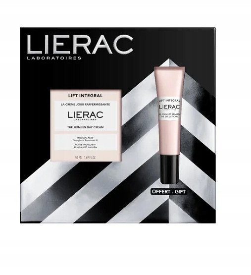 LIERAC_SET Lift Integral ujędrniający krem na dzień 50ml + pielęgnacja liftingująca pod oczy 15ml