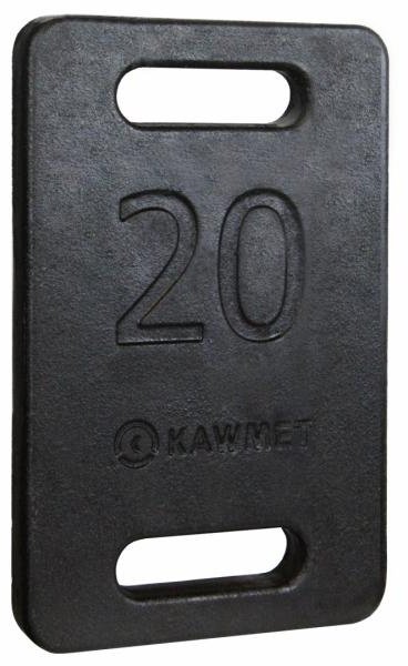 Obciążenie Płyta żeliwna treningowa z uchwytem Ruck Plate 20 kg