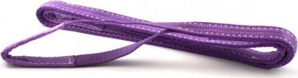 Tekson Pas Załadunkowy Zawiesie 1m/30mm/1t Pętla Na Końcach, Fioletowy