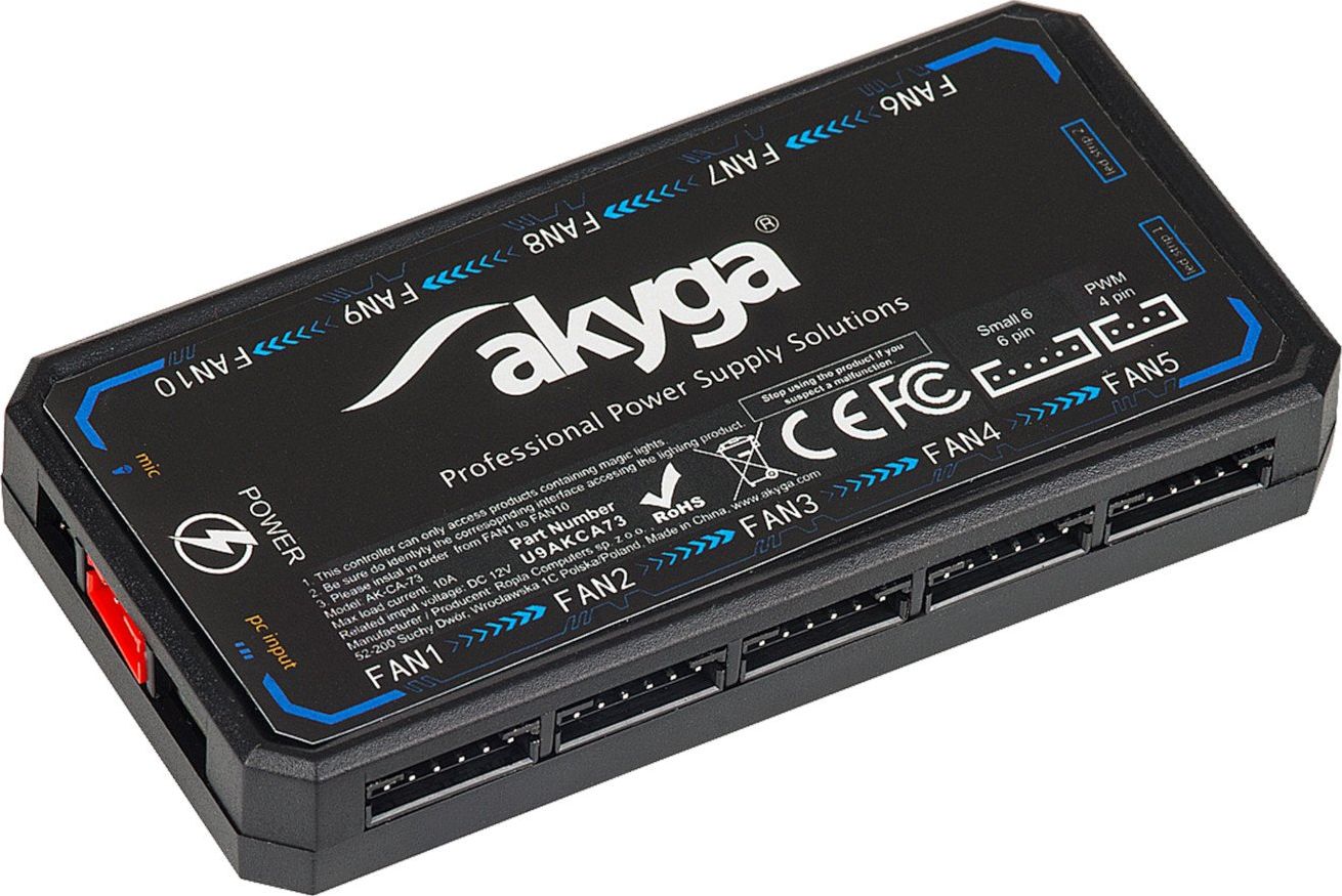 Akyga Sterownik wentylatorów RGB (AK-CA-73)
