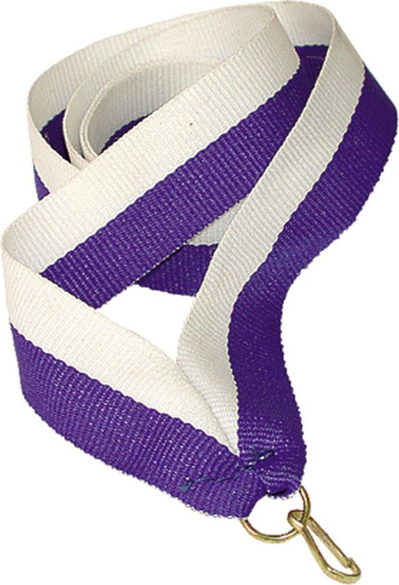 Victoria Sport Wstążka 11 mm - biało-niebieska