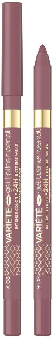 Eveline Variete Żelowa konturówka do ust (08)