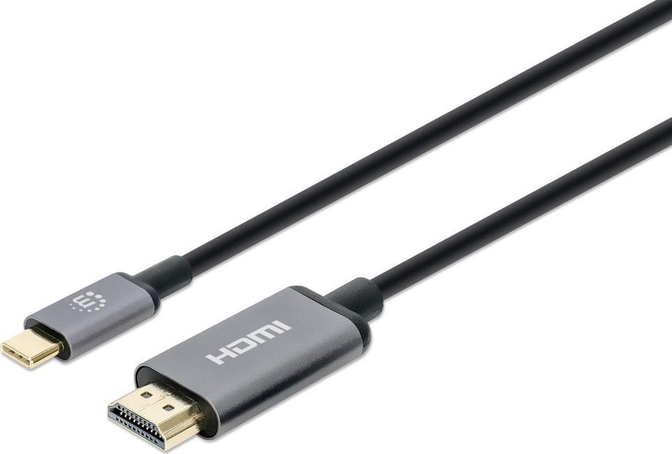 Kabel USB Manhattan USB-C - HDMI 2 m Czarny (153607)