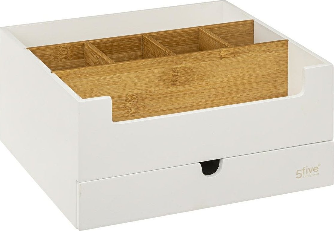 5five Organizer bambusowy na kosmetyki, 1 szufladka