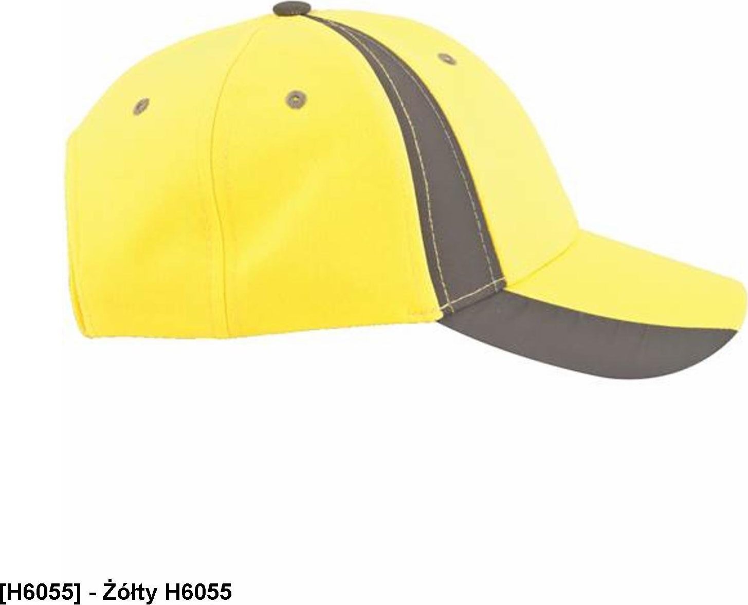 Ardon H6055 - HiViz ARDON TWINKLE - czapka z daszkiem żółta - Żółty H6055