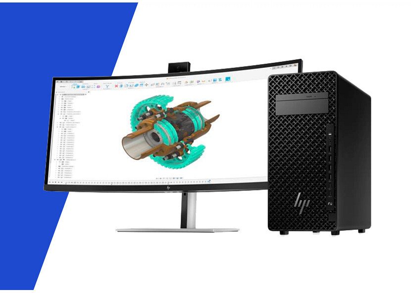 Komputer HP Z2 TWR G1i - Ultra7 265K - 64GB RAM - 1TB SSD - Win 11 Pro Intel Core Ultra 7 DDR5-SDRAM Windows 11 Pro Tower Stanowisko AI Workstation, A