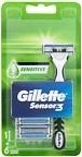 Gillette Gillette Sensor3 maszynka + 6 wkładów Sensitive