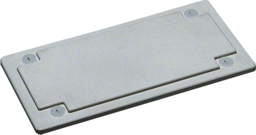 Hager Przepust kablowy univers z tworzywa sztucznego z uszczelką IP54 pełny (FZ404)