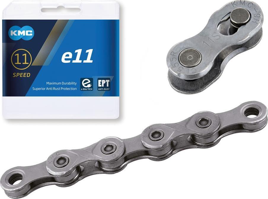 KMC Łańcuch KMC e11 EPT, antykorozyjny, E-Bike, 11 rz, 136 ogniw, box