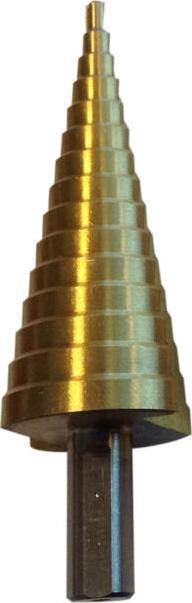 Wiertło Pro-Line WIERTŁO STOPNIOWE DO METALU HSS TIN 4.0-30.0 MM PROLINE