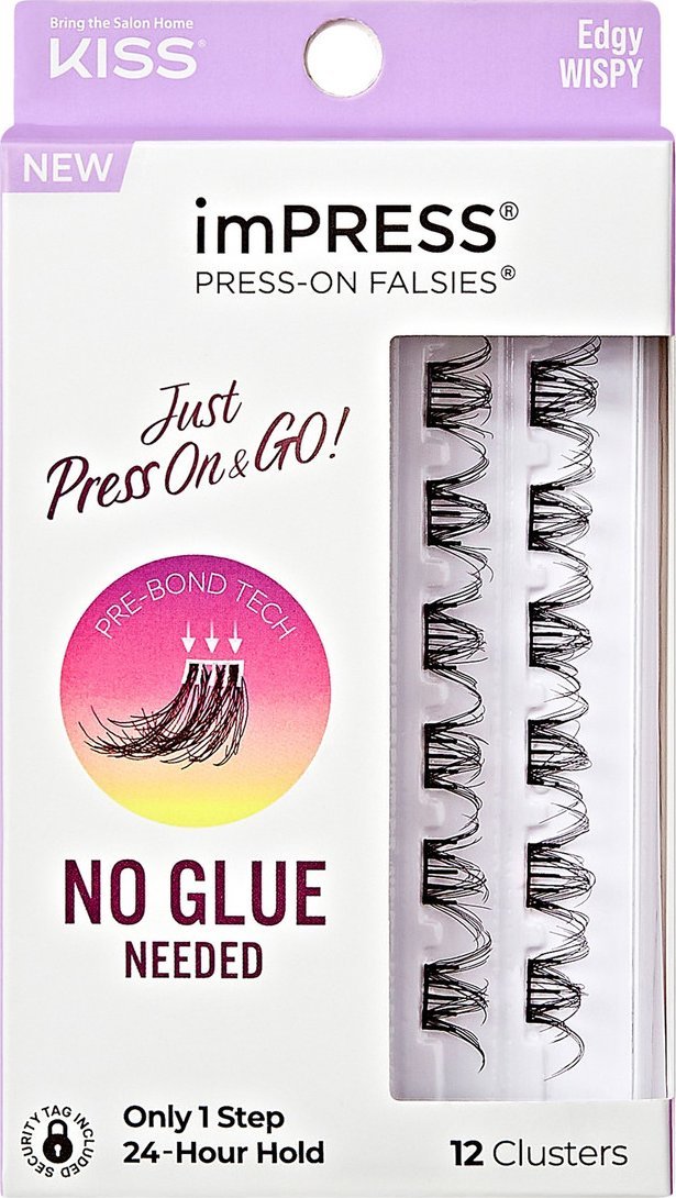 Kiss Rzęsy samoprzylepne impress-edgy wispy ils09