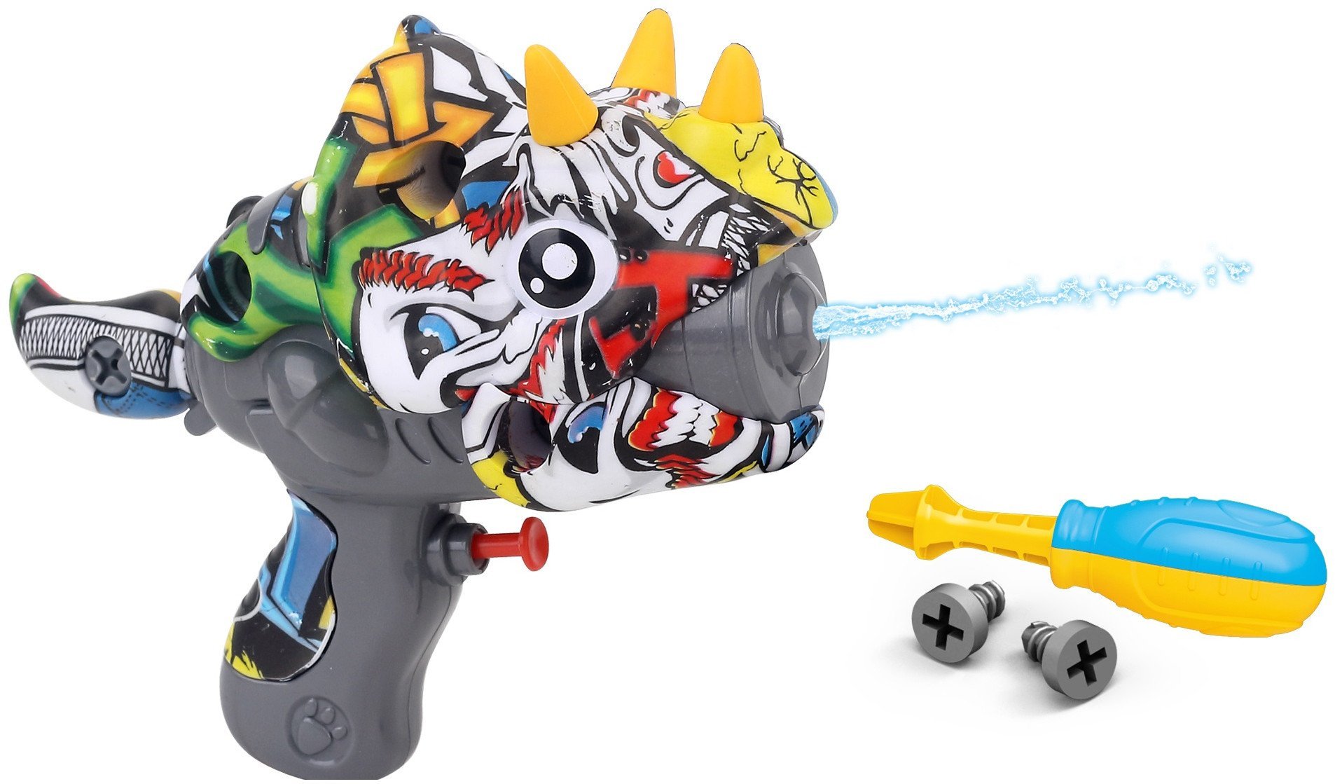 TOY WATER GUN DINOSAUR 500-836