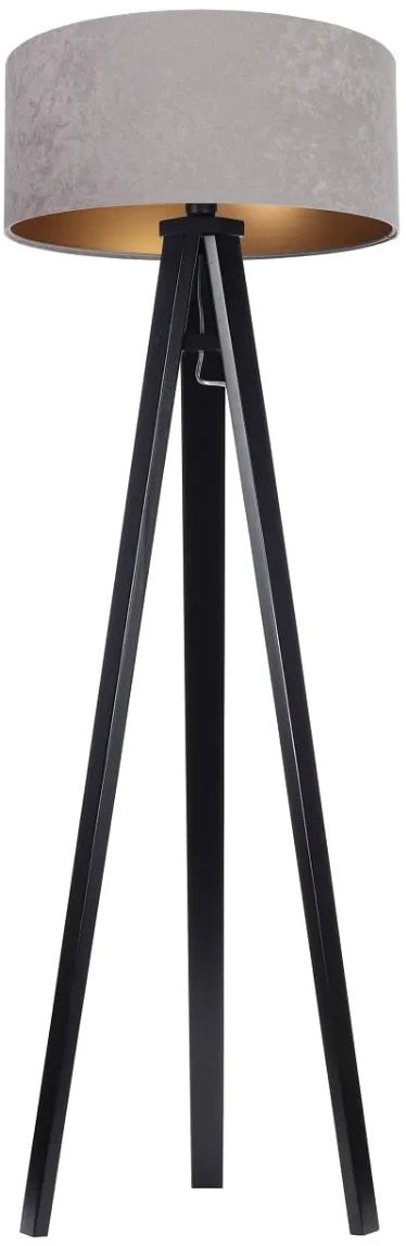 Lampa stojąca HOME 50 szara/złota/czarna BPS KONCEPT