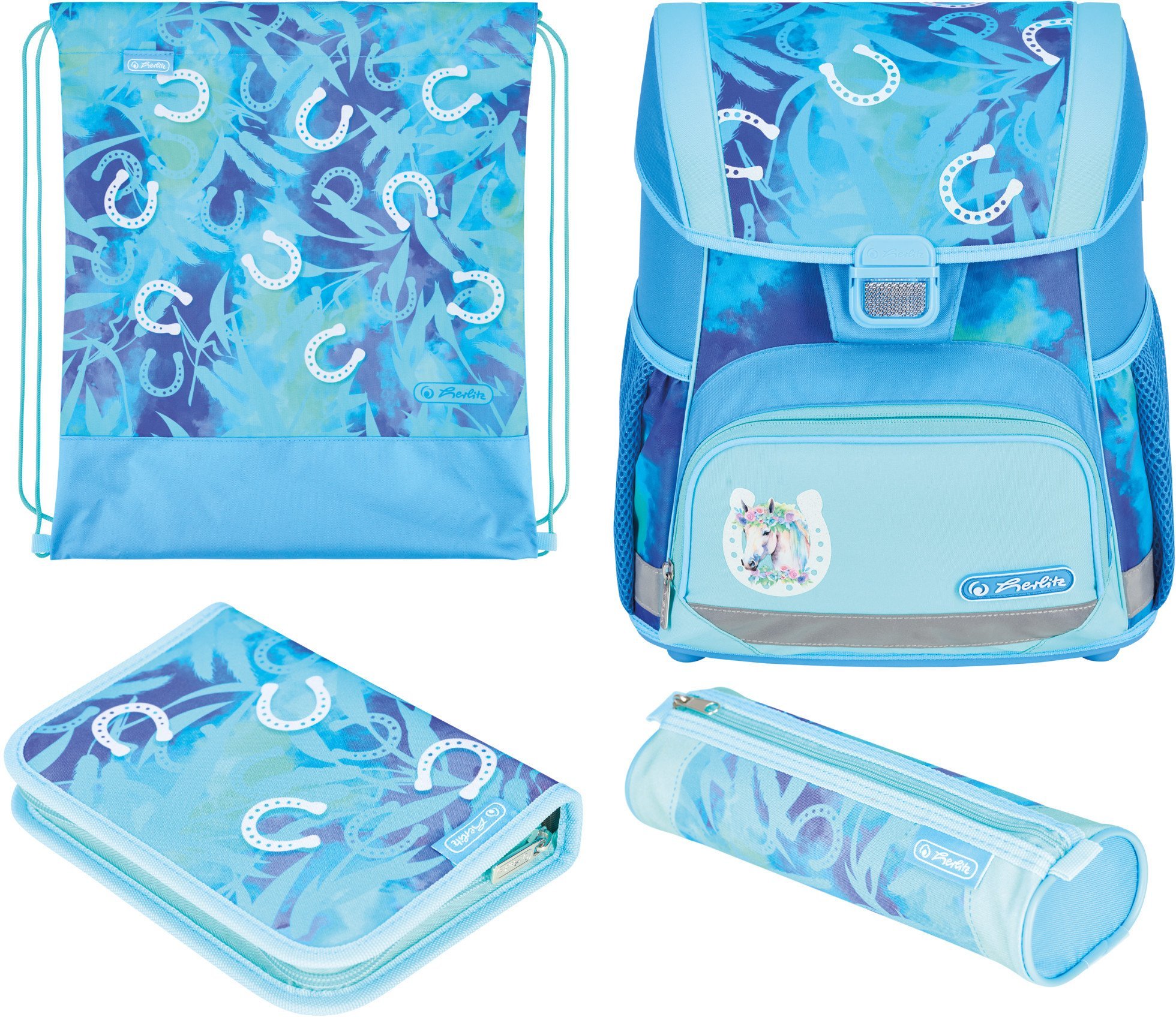 Herlitz Schulranzen Loop Plus Lucky Horse