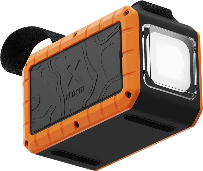 Xtorm XR204 Rugged Flashlight Powerbank 40000 mAh melna/oranza - Portativais barosanas avots