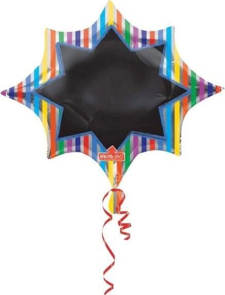 Balon foliowy Super ksztalt paski 88x73cm