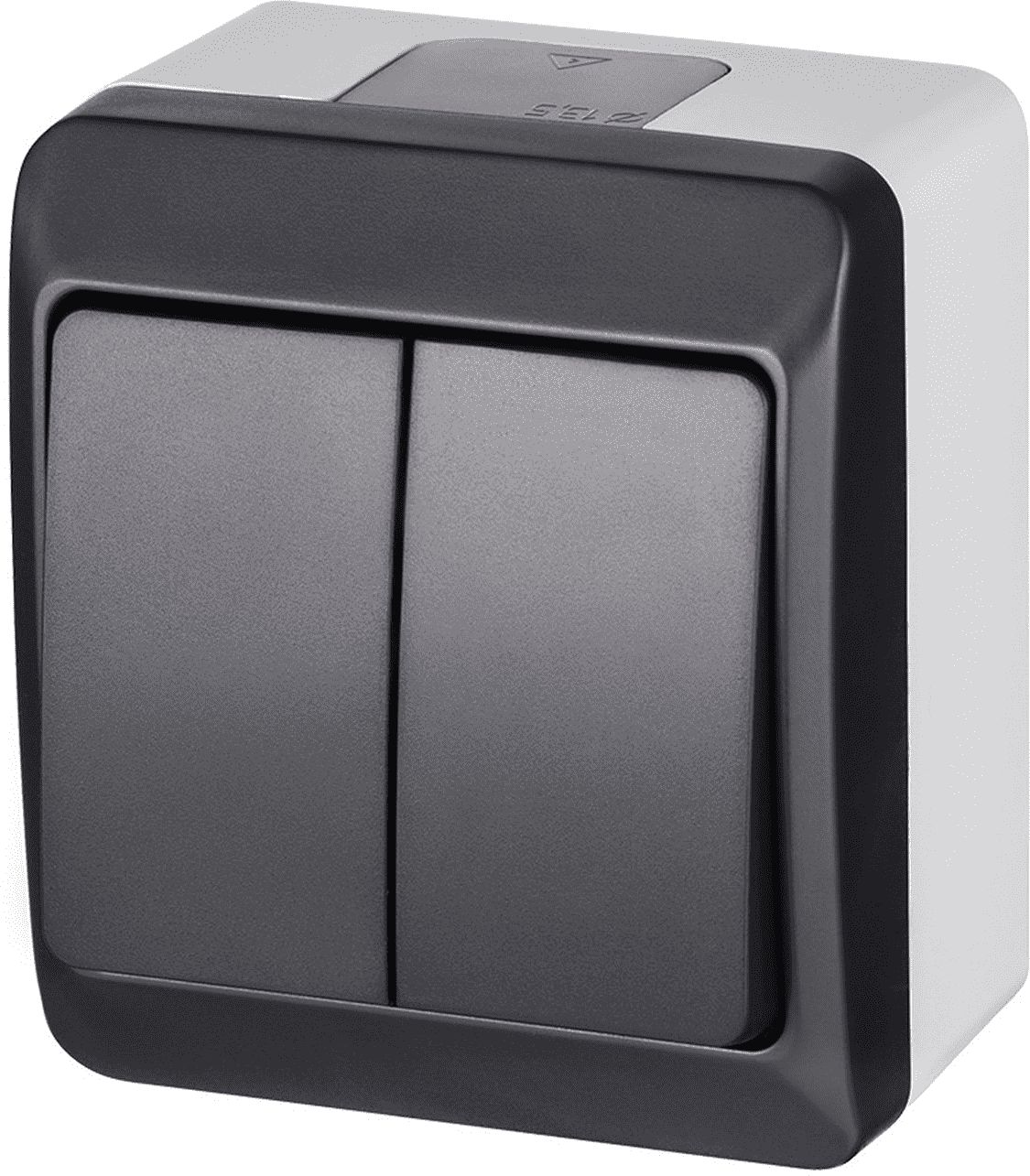 Elektro-Plast Hermes Łącznik świecznikowy antracyt (0332-07)