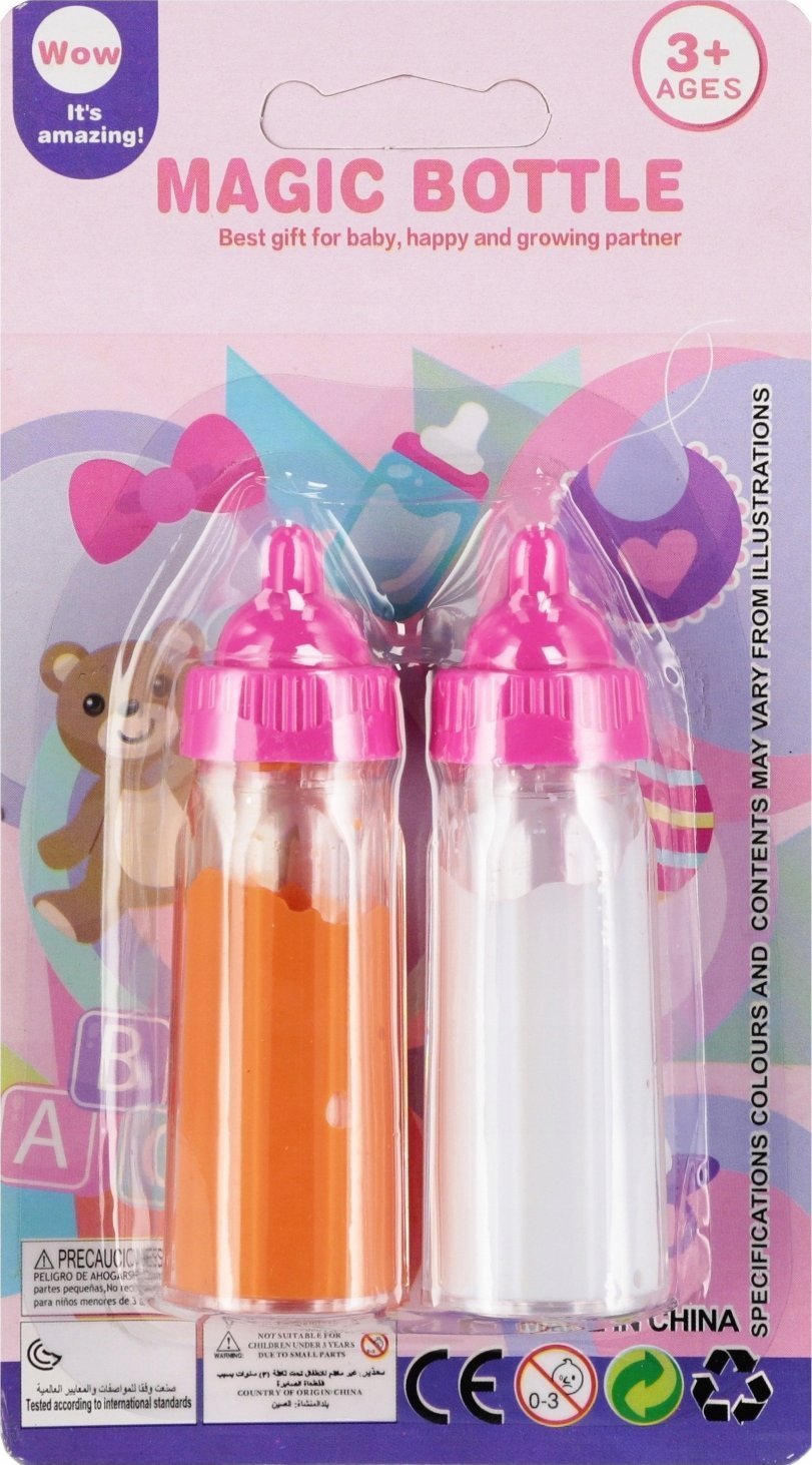 Mega Creative BUTELKA Z MLEKIEM/SOK 2SZT 10X18X3 MC BC 240/480