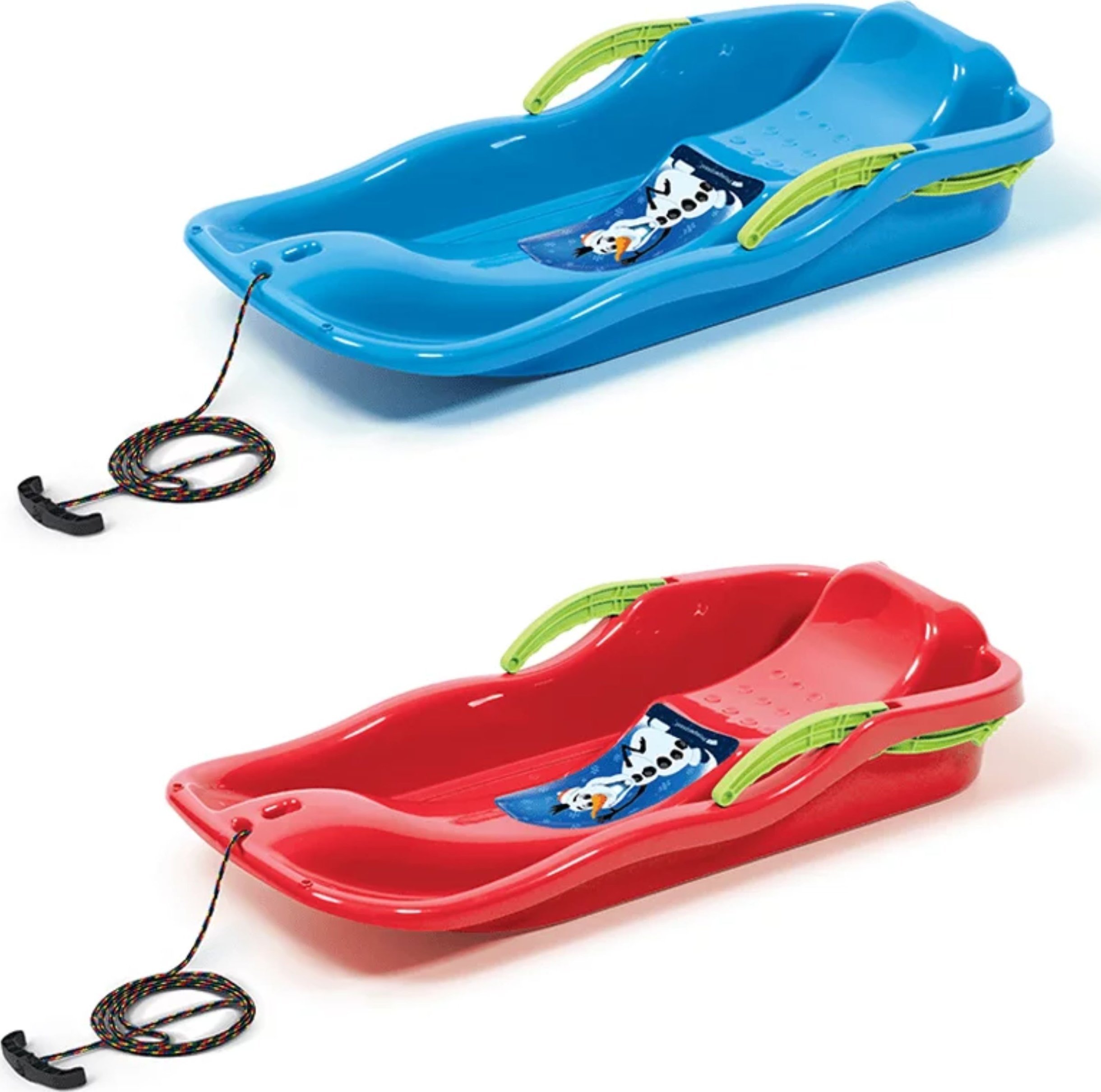 2x Sanki Ślizg Bobslej z hamulcami Szybki jeździk