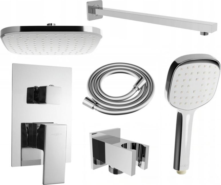 Zestaw prysznicowy Mexen Mexen Uno DR33 zestaw prysznicowy podtynkowy, chrom - 71435DR33-00