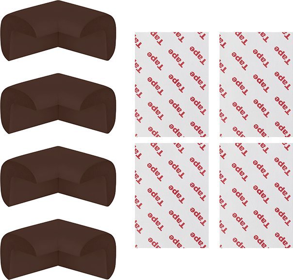 Blow 69-035# Ochraniacze na narożniki 4szt. brązowe