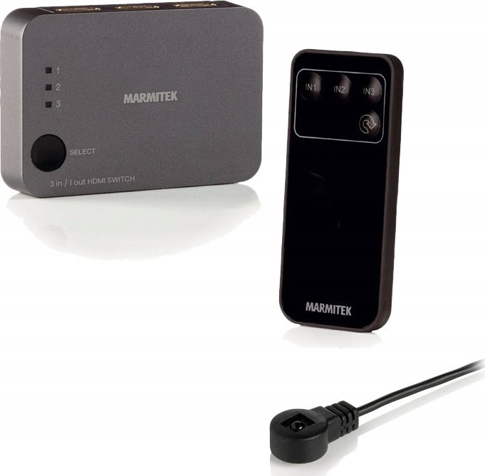 Marmitek Connect 310 UHD 2.0 HDMI AutoSwitch 3 in/1 out 4K60