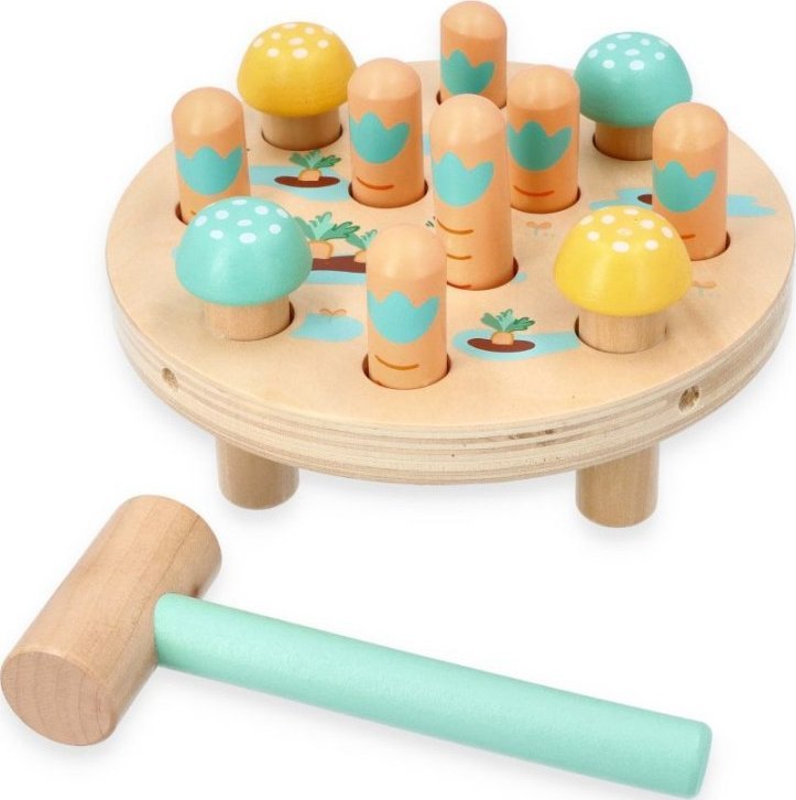 AdamToys Przebijanka marchewkowe pole