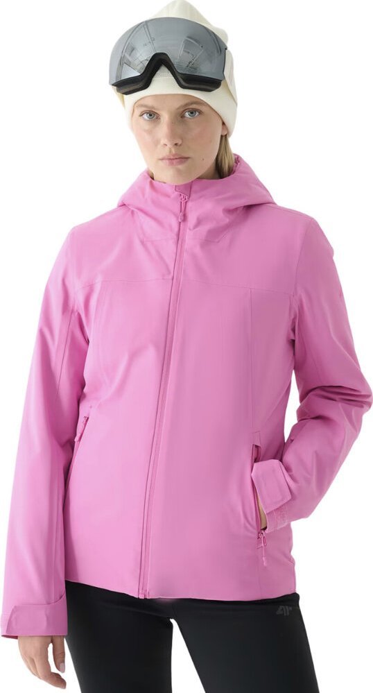 4f Kurtka narciarska damska 4F F572 różowa 4FWAW24TTJAF572 55S 2XL