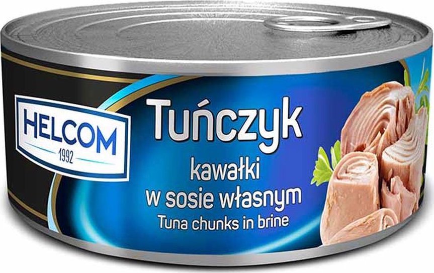 Greek Trade Helcom Tuńczyk kawałki w sosie własnym 170g