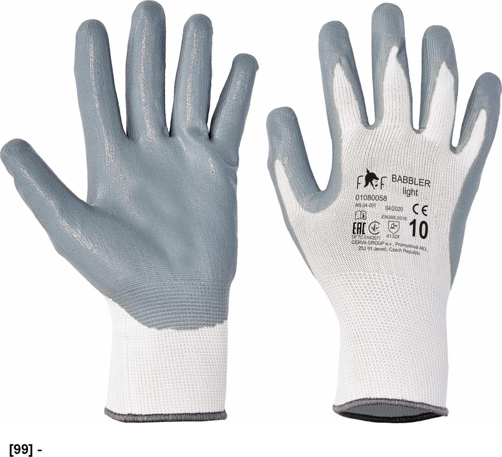 CERVA FF BABBLER LIGHT HS-04-001 - rękawice 11