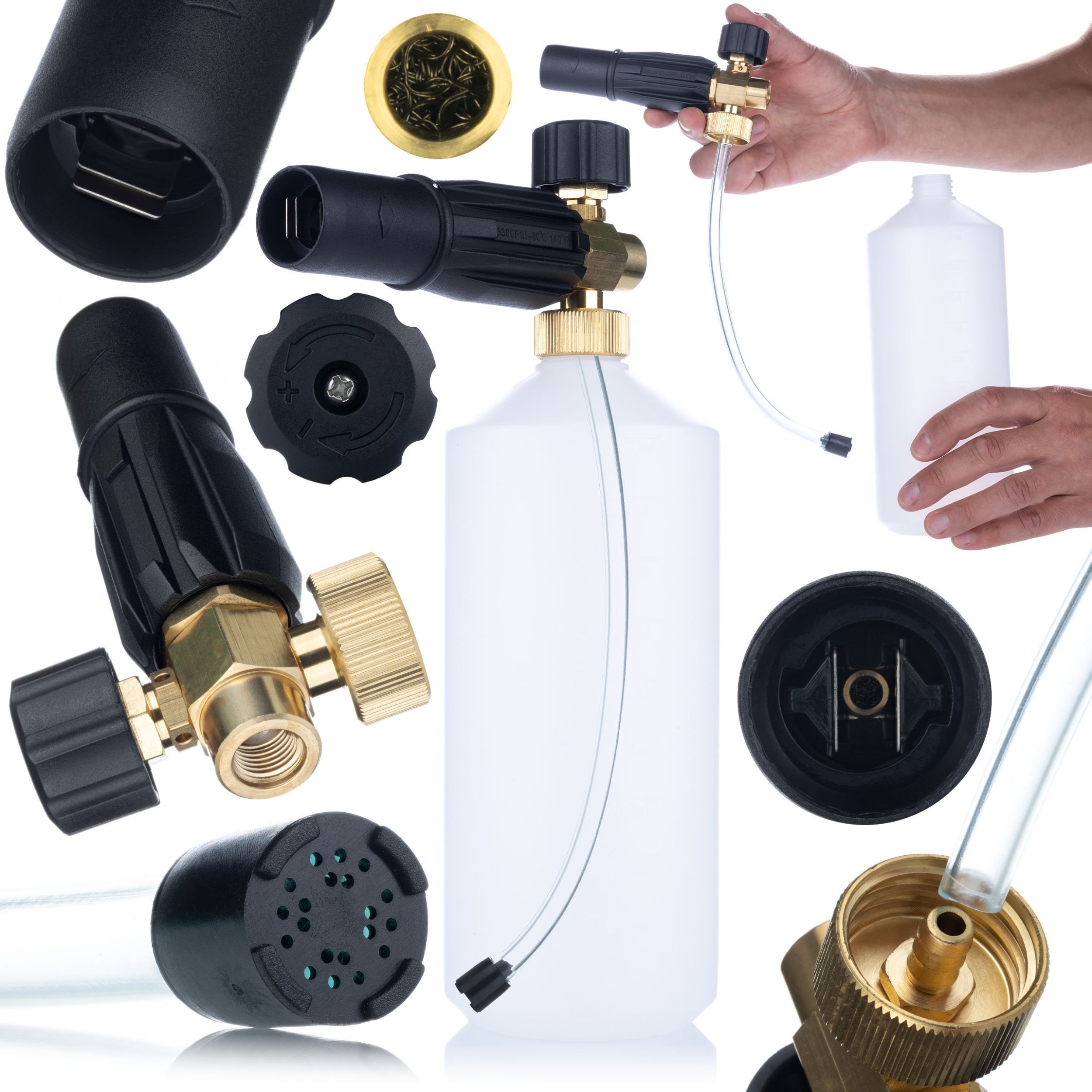 Myjka ciśnieniowa Rosfix PIANOWNICA 1000ML 1L DO PIANY MYJKI CIŚNIENIOWEJ KARCHER NILIFSK 1/4F