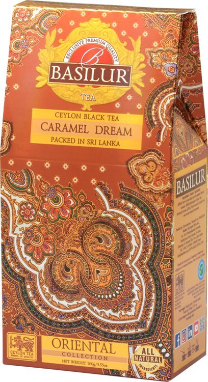 Basilur Herbata czarna liść Basilur Caramel Dream 100g
