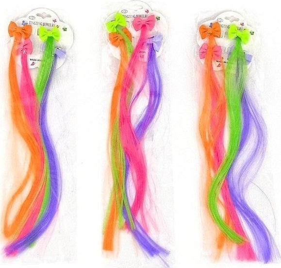 Warkoczyki doczepiane 4szt