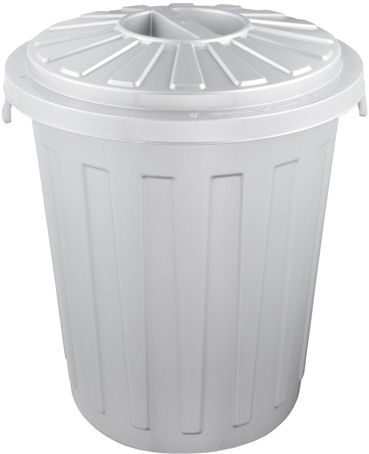 Waste bin Mats 23L Maxi O36x42cm silver 4001515213950
