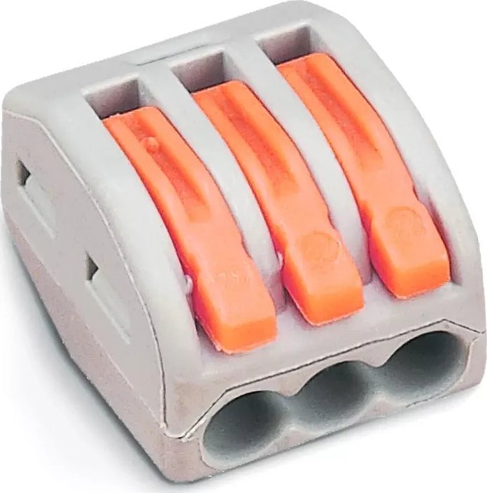 Aigostar 2xZłączka szybkozłączka instalacyjna 0.08-2.5mm 32A/250V typ CMK-413 2xZłączka szybkozłączka instalacyjna 0.08-2.5mm 32A/250V typ CMK-413