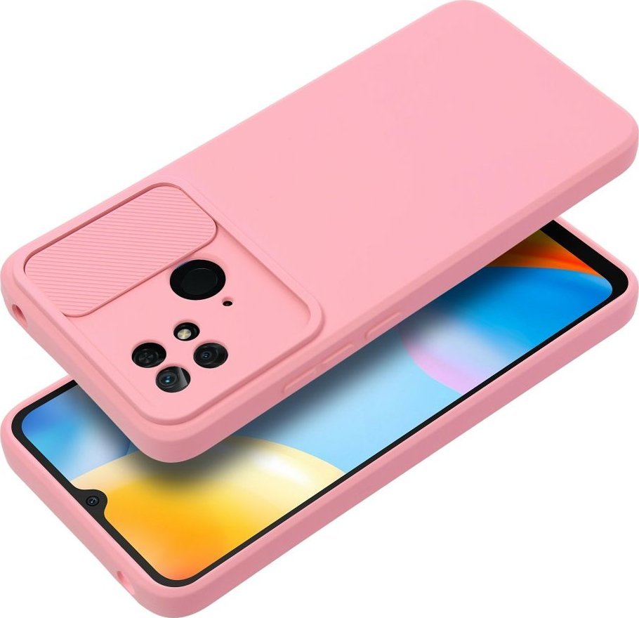 OEM Futerał SLIDE do XIAOMI Redmi 9C jasnoróżowy