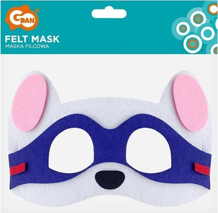 GoDan Maska filcowa psia brygada superbohater 18x12cm