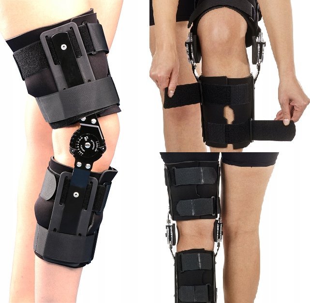 ORTEZA STAWU KOLANOWEGO STABILIZATOR KOLANA ZEGAR