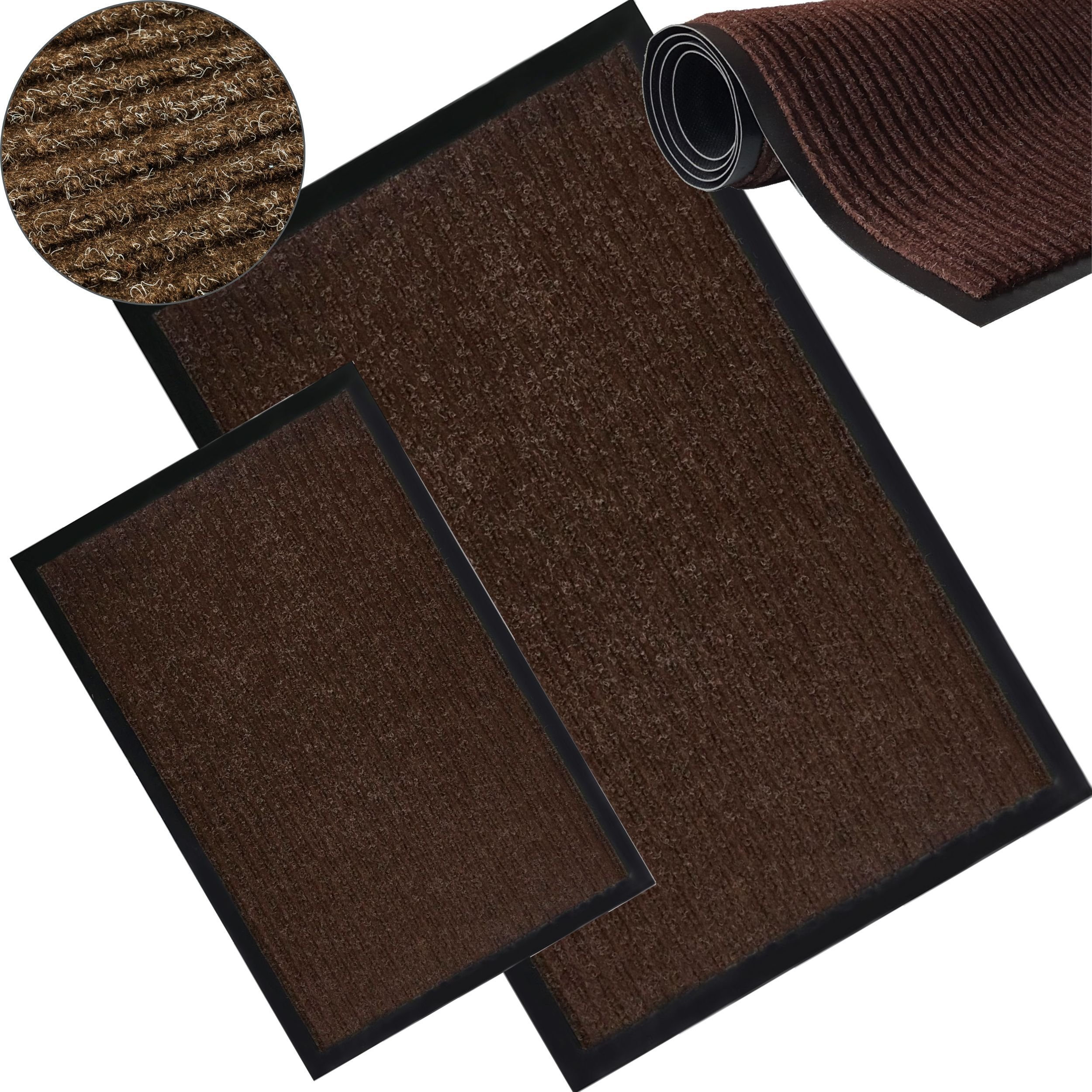 Krystynka 2x Wycieraczka antypoślizgowa 60x80cm + 90x150cm Dywanik