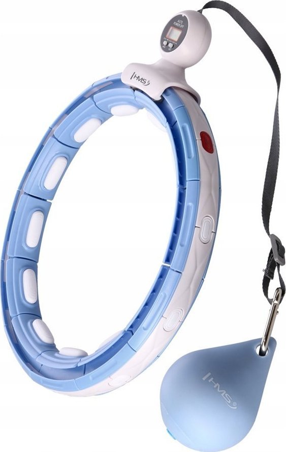 HMS HHM15 Hula-Hop niebieskie z magnesem i obciążeniem (17-44-582)