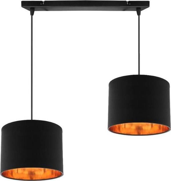 Lampa wisząca Candellux Lampa wisząca czarna 2xE27 Candida 32-00712