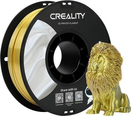 Creality Filament CR-Silk PLA Creality (Złoto-srebrny)