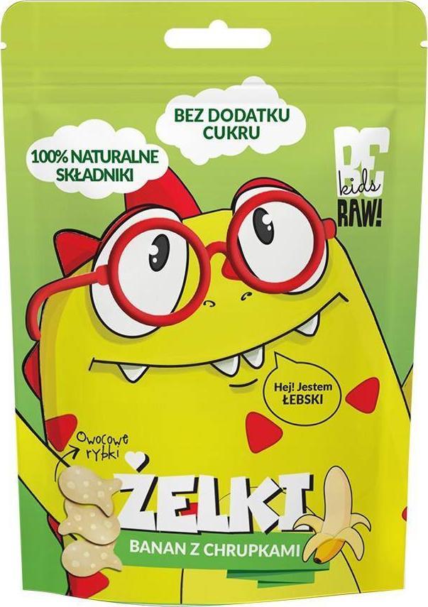 Purella Food Żelki bez dodatku cukru Banan z chrupkami 35 g