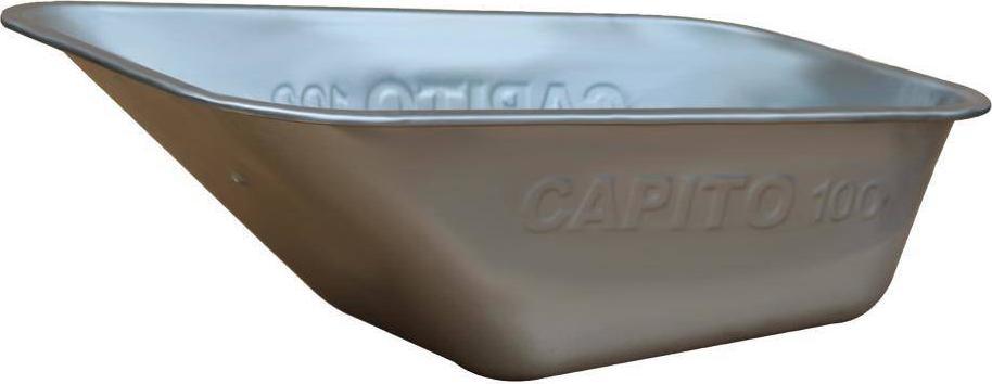 Capito Taczka z głębokim korytkiem, dla profesjonalistów Eurocar