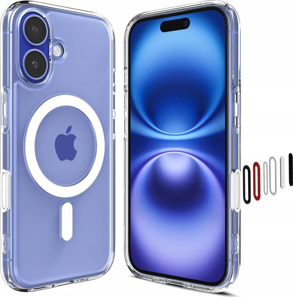 SPIGEN ULTRA HYBRID ”T” MAG MAGSAFE IPHONE 16 WHITE